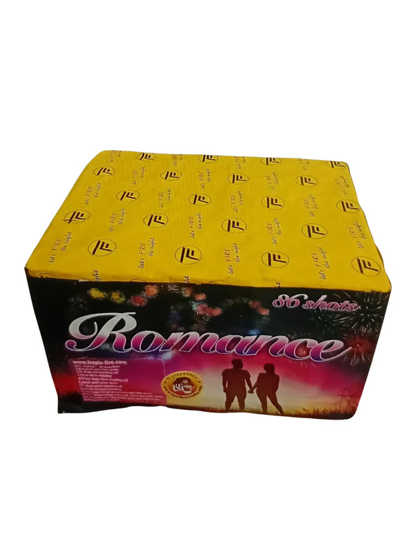 Baterie artificii Romance – 86 focuri, calibru 20mm