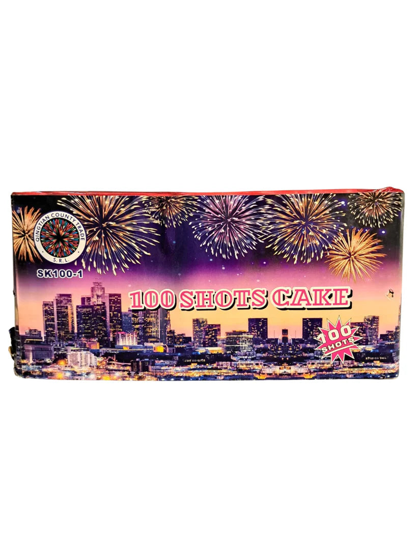 Baterie de Artificii 100 Shots Cake – Calibru 20 mm
