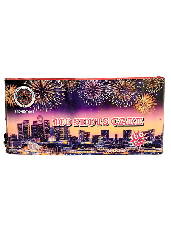 Baterie de Artificii 100 Shots Cake – Calibru 20 mm