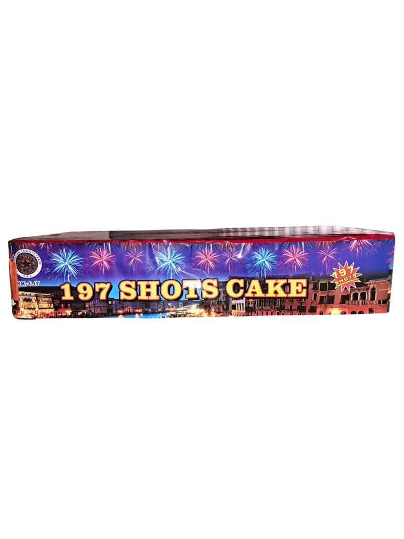 Baterie de Artificii 197 Shots Cake – Calibru 20 mm
